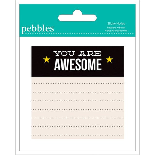 American Crafts - Pebbles - Love You More Collection - Sticky Notes - Boy