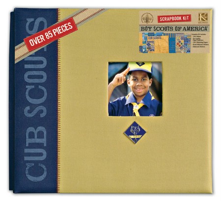 scrapbook boy scout scouts america cub company scrapbooking kit