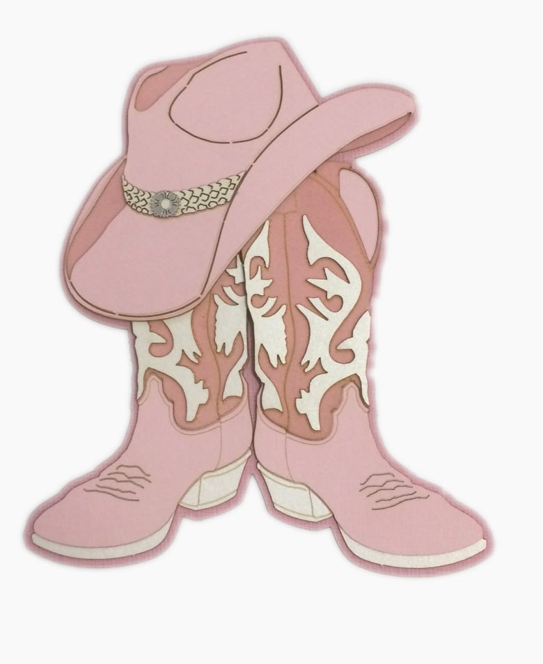 clipart cowboy boots and hat - photo #46