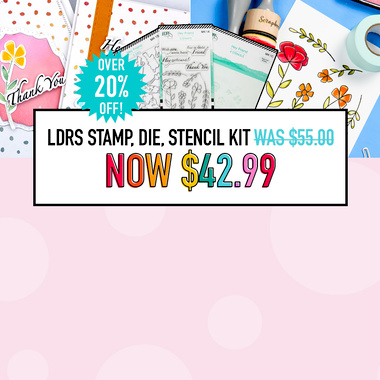 LDRS Stamp, Die and Stencil Bundle